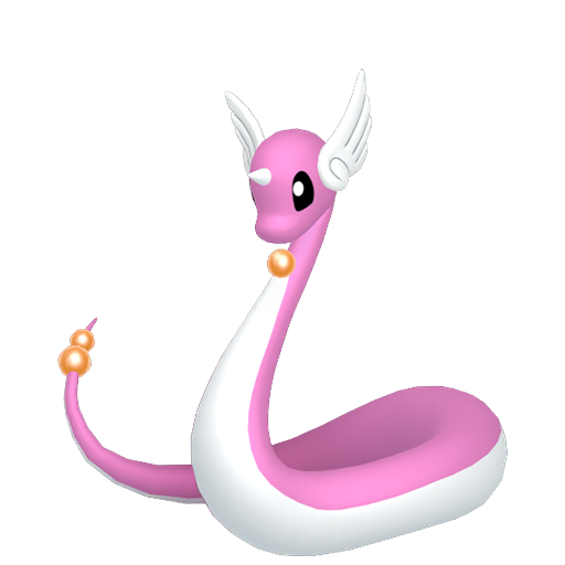 Shiny Dragonair — neutral Pokémon artwork | PKTS