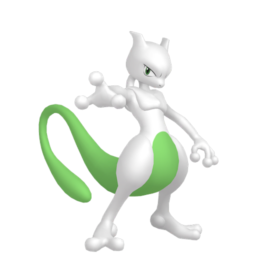 Shiny Mewtwo — neutral Pokémon artwork | PKTS