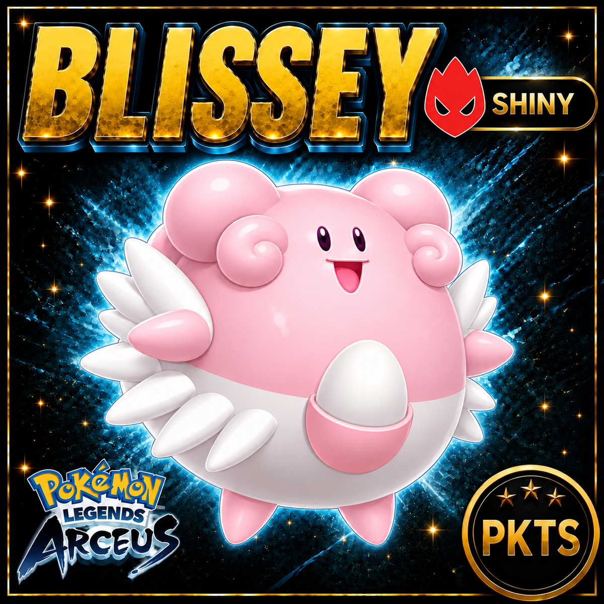 Shiny Alpha Blissey Pokémon Legends Arceus - PKTS