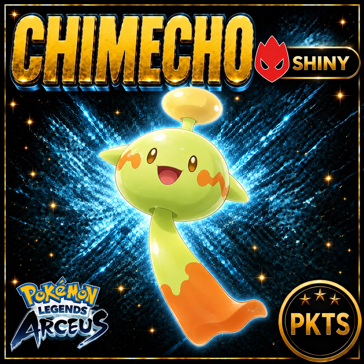 Shiny Alpha Chimecho Pokémon Legends Arceus - PKTS
