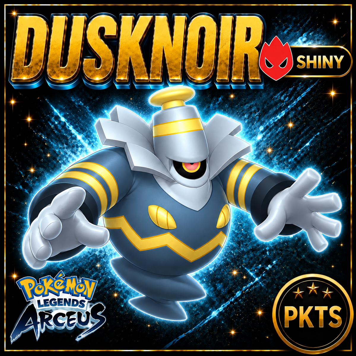 Shiny Alpha Dusknoir Pokémon Legends Arceus - PKTS
