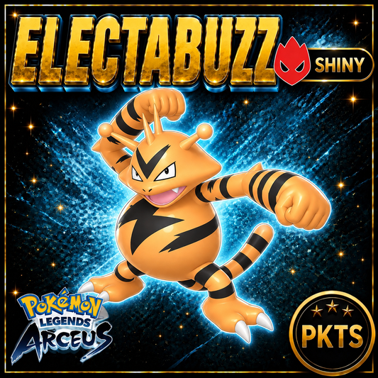 Shiny Alpha Electabuzz Pokémon Legends Arceus - PKTS