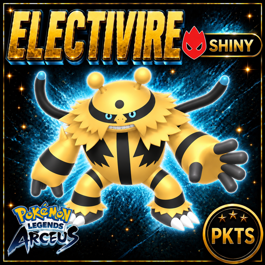 Shiny Alpha Electivire Pokémon Legends Arceus - PKTS