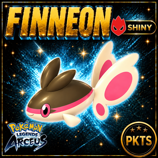 Shiny Alpha Finneon Pokémon Legends Arceus - PKTS