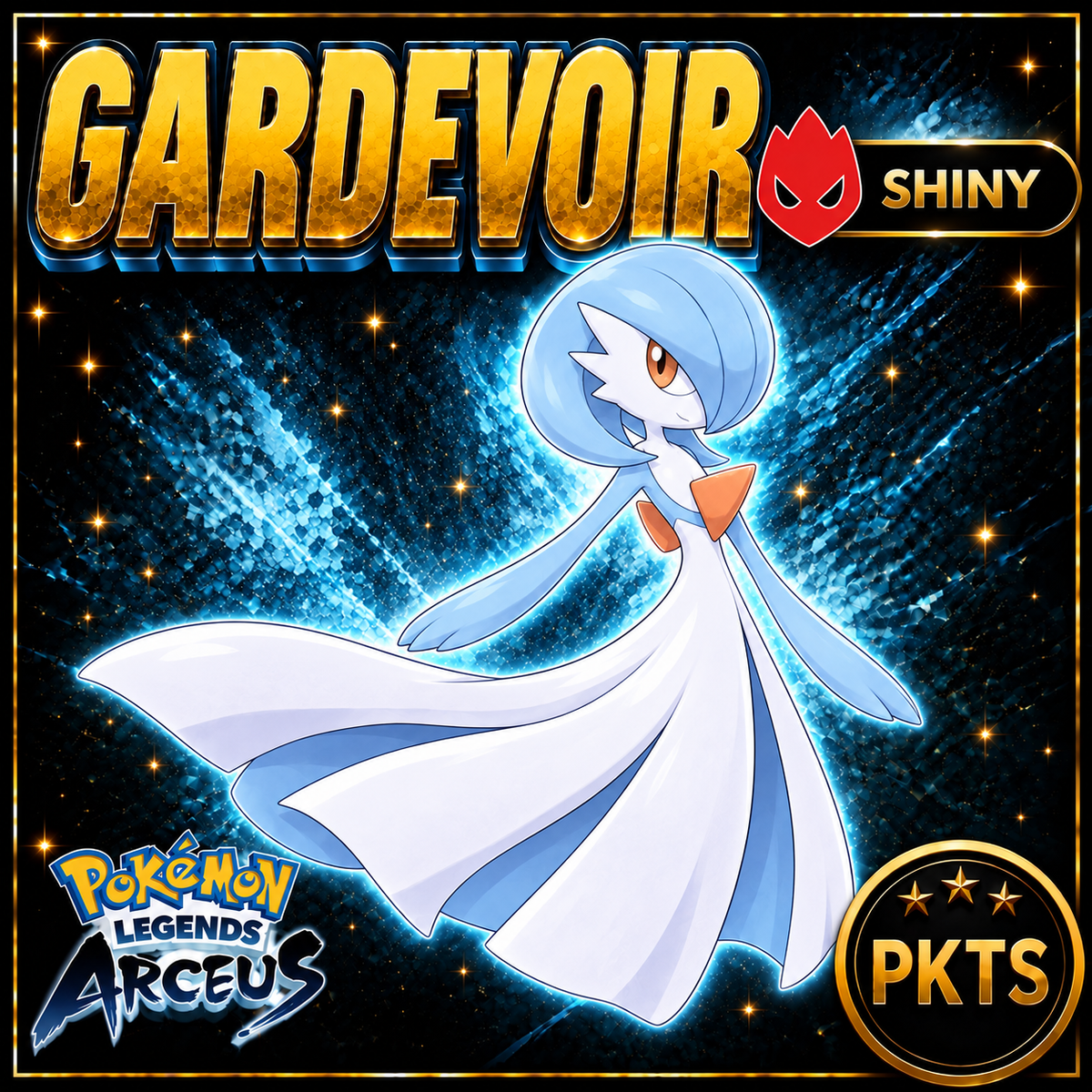 Shiny Alpha Gardevoir Pokémon Legends Arceus - PKTS