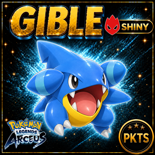 Shiny Alpha Gible Pokémon Legends Arceus - PKTS