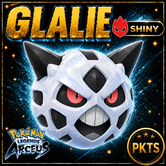 Shiny Alpha Glalie Pokémon Legends Arceus - PKTS