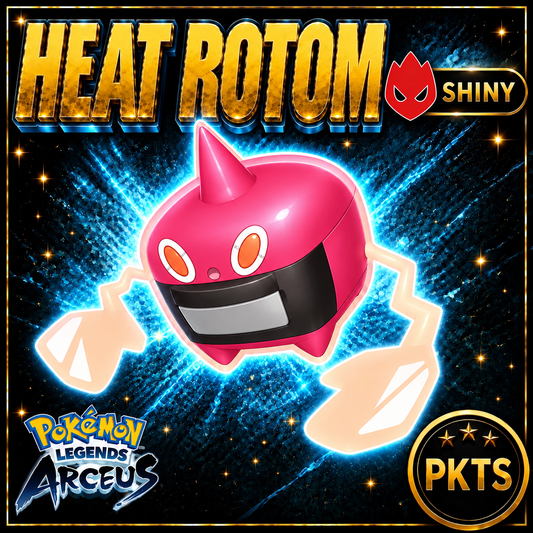 Shiny Alpha Heat Rotom Pokémon Legends Arceus - PKTS