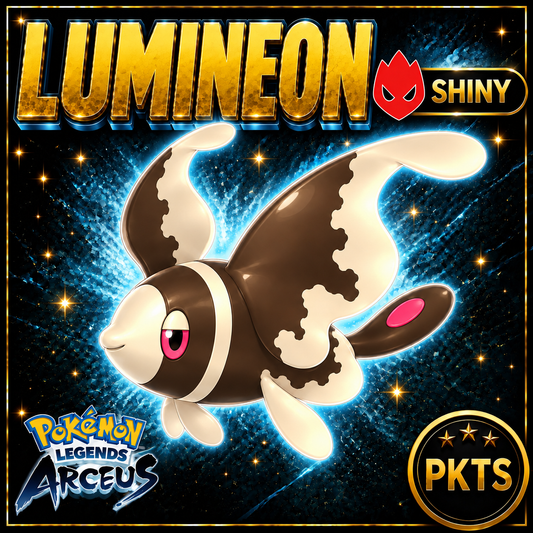 Shiny Alpha Lumineon Pokémon Legends Arceus - PKTS