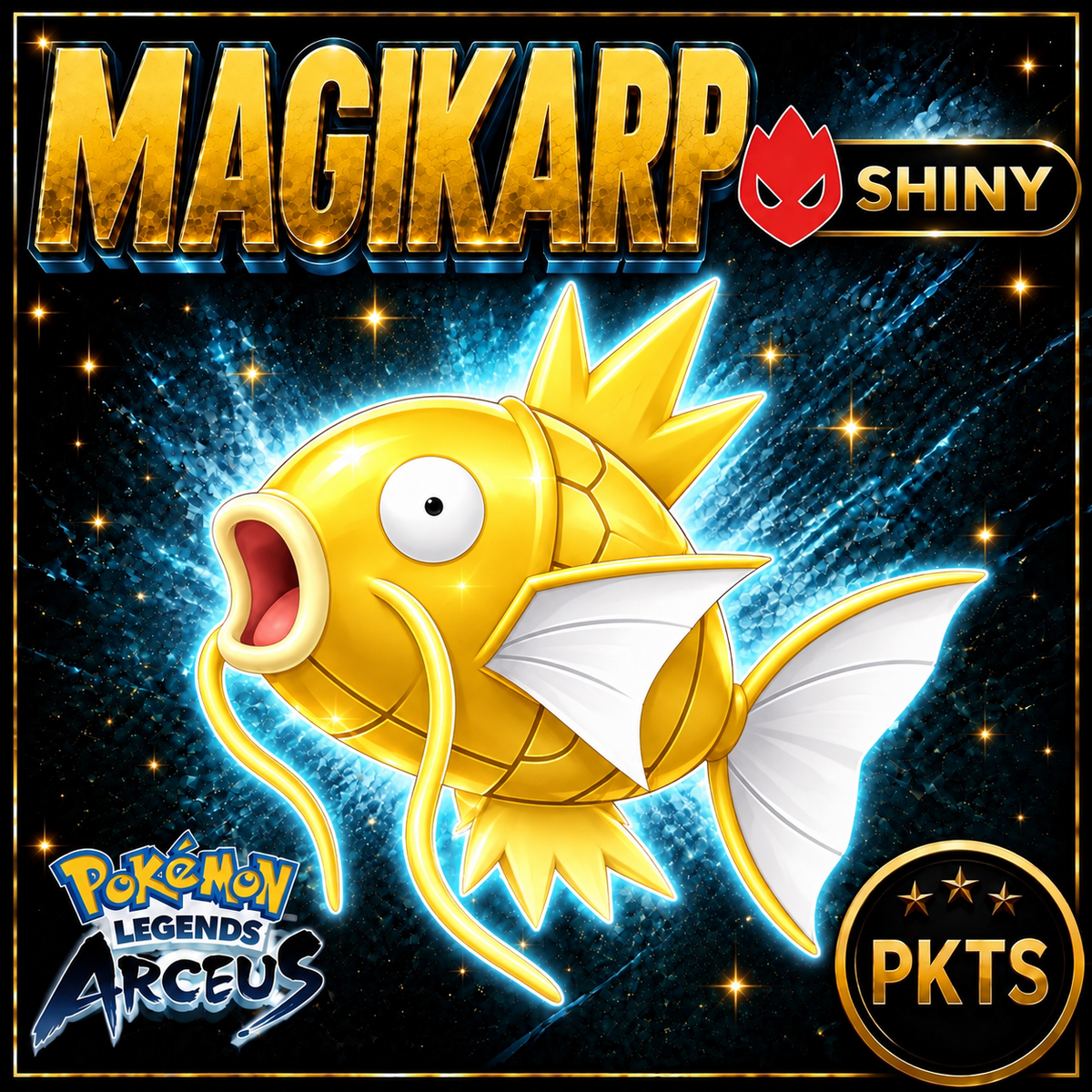 Shiny Alpha Magikarp Pokémon Legends Arceus - PKTS