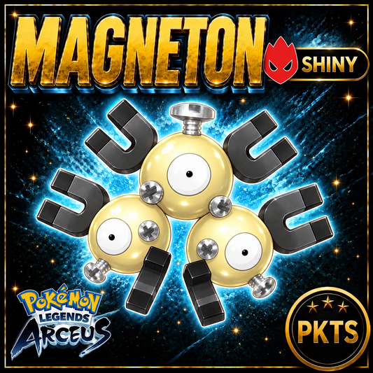 Shiny Alpha Magneton Pokémon Legends Arceus - PKTS