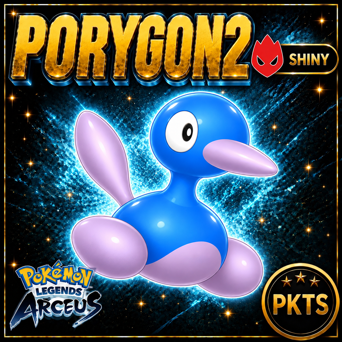 Shiny Alpha Porygon2 Pokémon Legends Arceus - PKTS