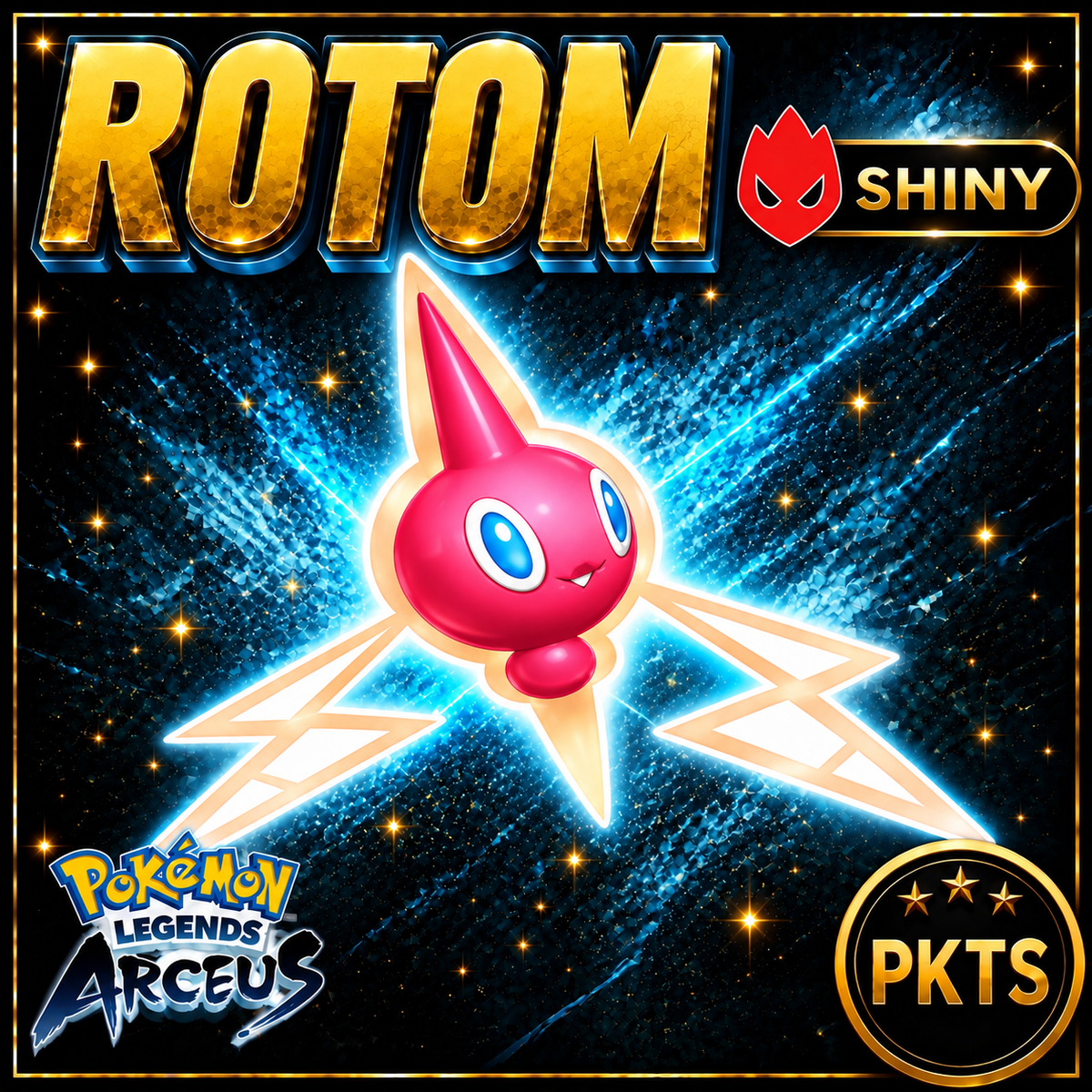 Shiny Alpha Rotom Pokémon Legends Arceus - PKTS