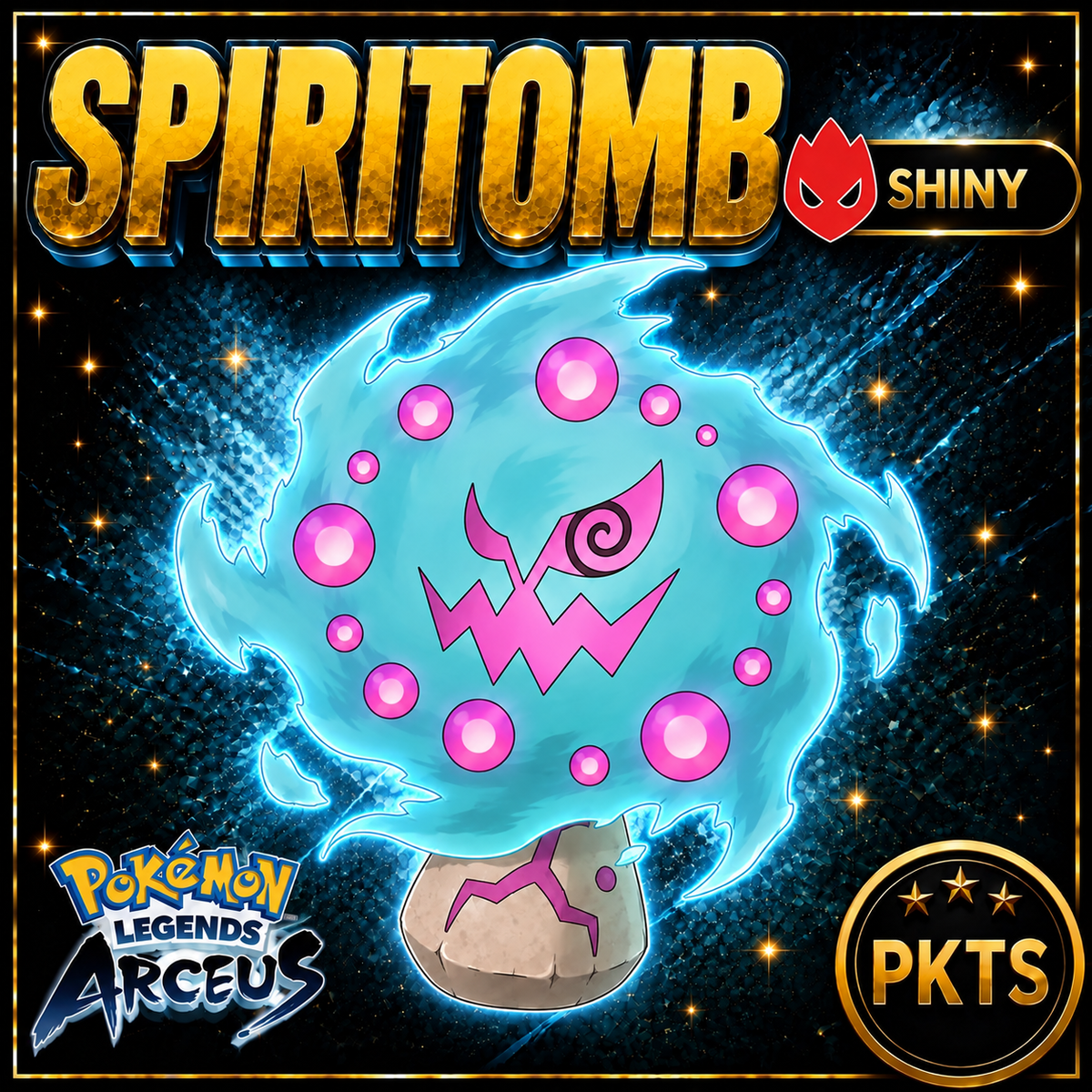 Shiny Alpha Spiritomb Pokémon Legends Arceus - PKTS