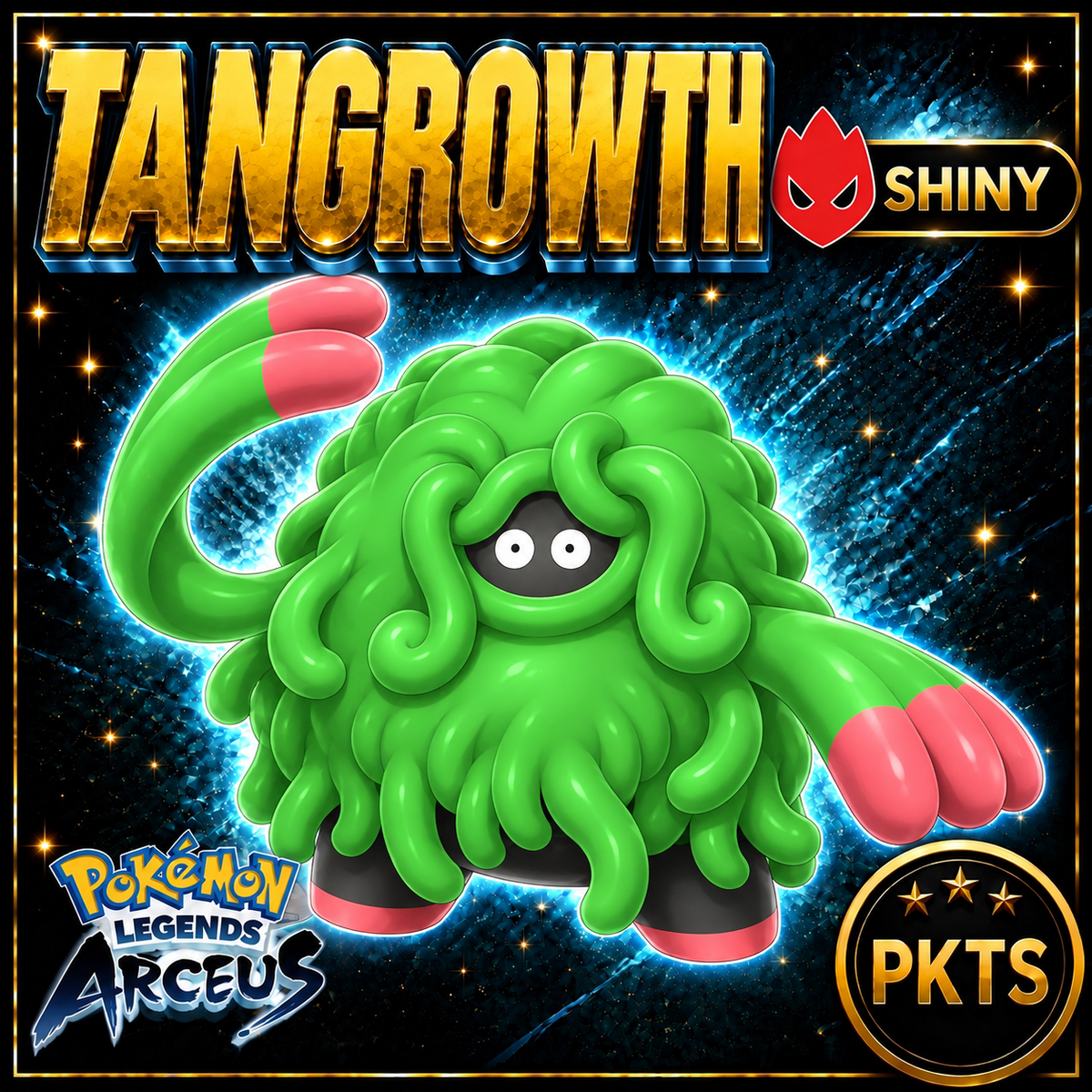 Shiny Alpha Tangrowth Pokémon Legends Arceus - PKTS