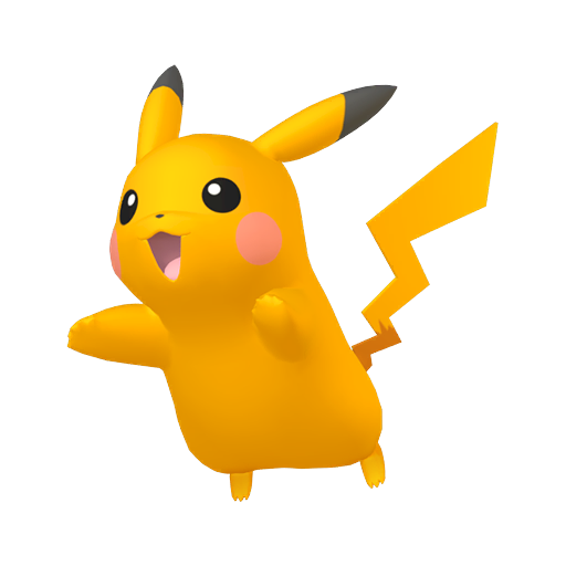 Shiny Pikachu — neutral Pokémon artwork | PKTS