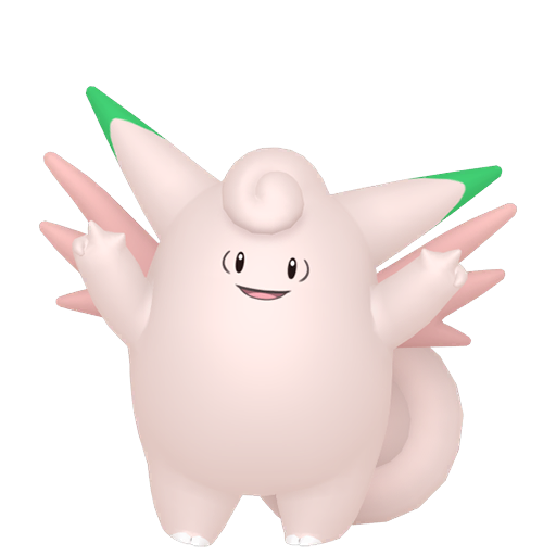 Shiny Clefable — neutral Pokémon artwork | PKTS