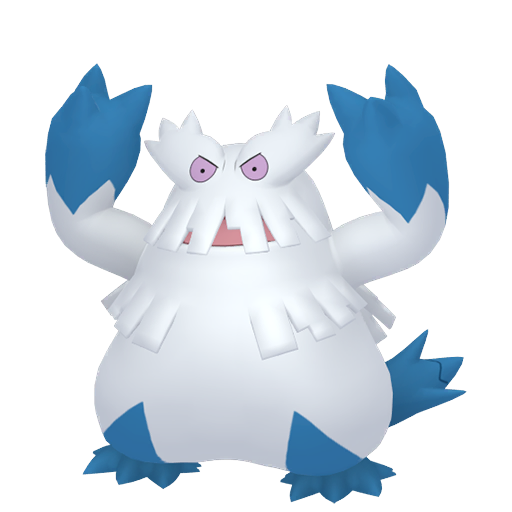 Shiny Abomasnow — neutral Pokémon artwork | PKTS