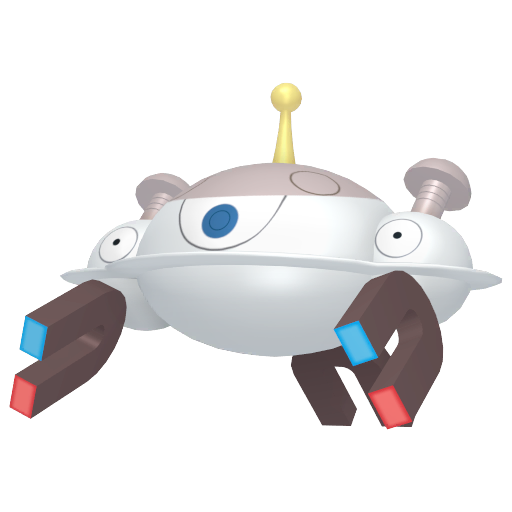 Shiny Magnezone — neutral Pokémon artwork | PKTS