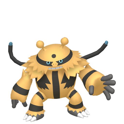 Shiny Electivire — neutral Pokémon artwork | PKTS