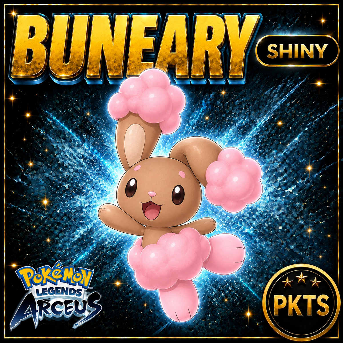 Shiny Buneary Pokémon Legends Arceus - PKTS