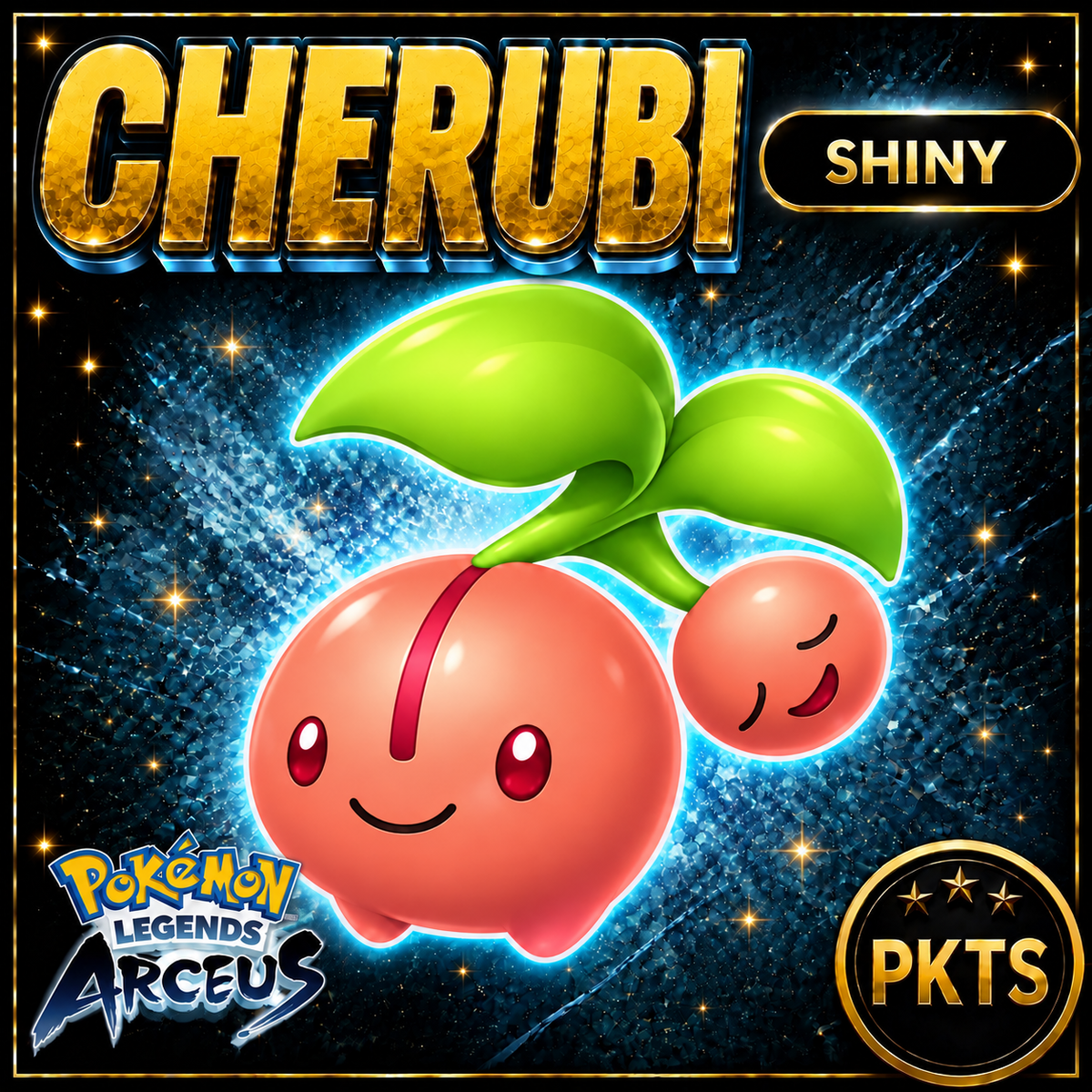 Shiny Cherubi Pokémon Legends Arceus - PKTS