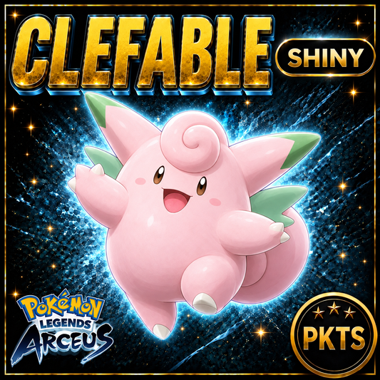Shiny Alpha Clefable Pokémon Legends Arceus - PKTS