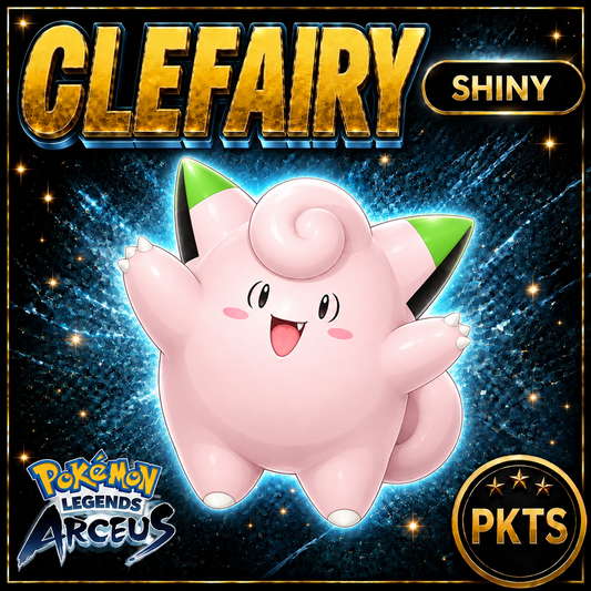 Shiny Alpha Clefairy Pokémon Legends Arceus - PKTS