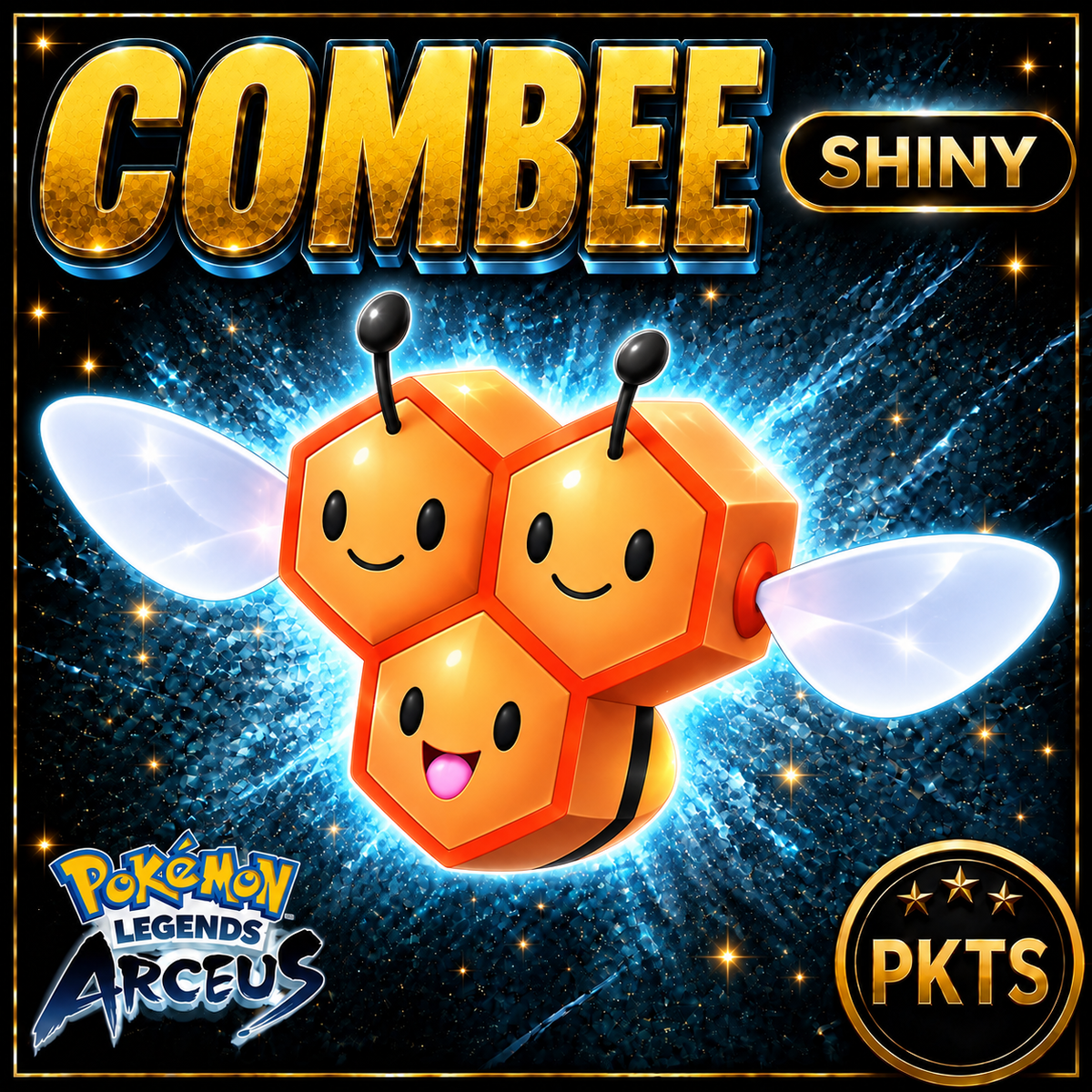 Shiny Combee Pokémon Legends Arceus - PKTS
