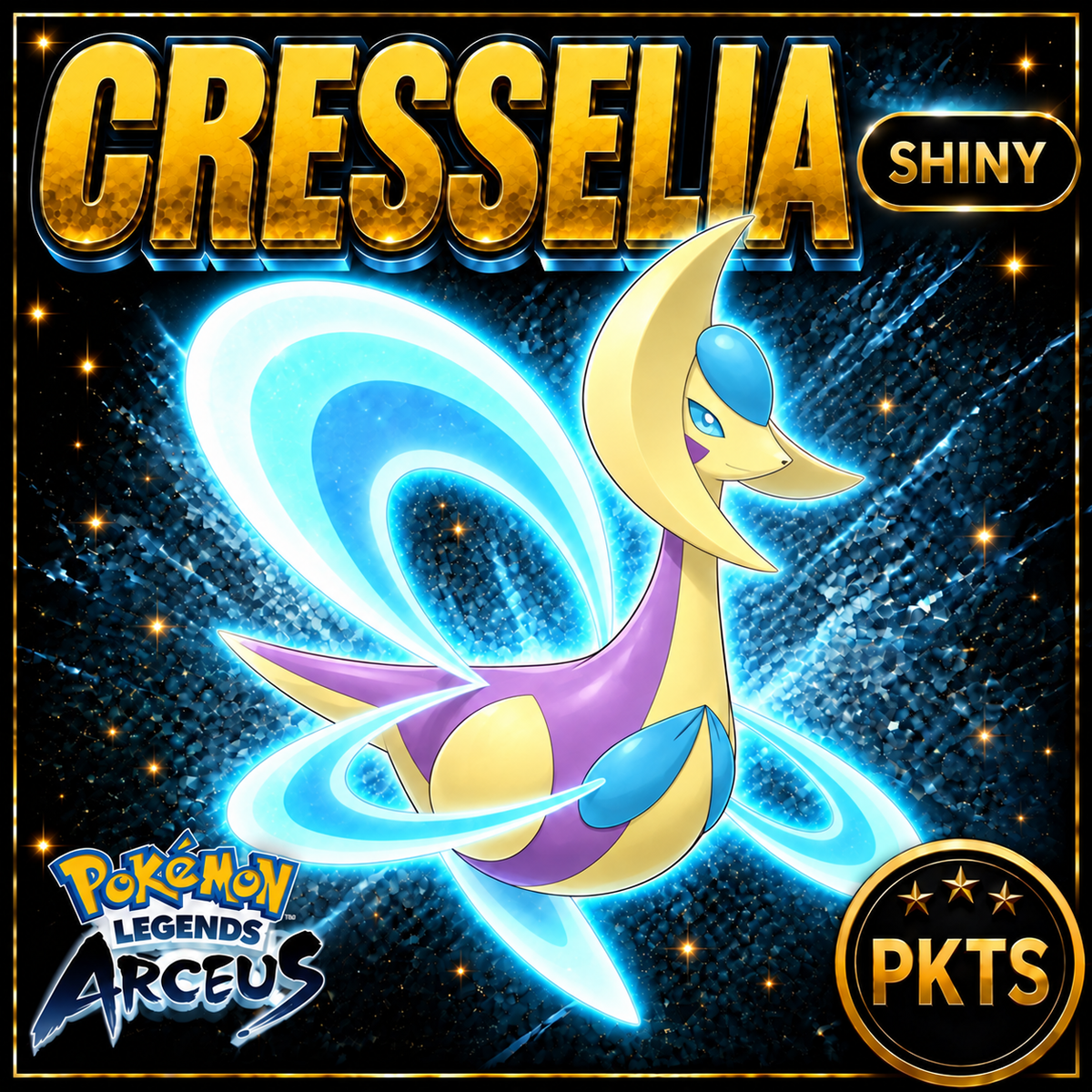 Shiny Cresselia Pokémon Legends Arceus - PKTS