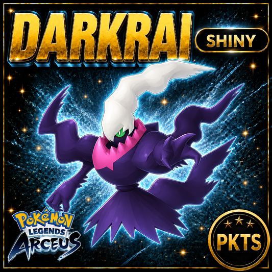 Shiny Darkrai Pokémon Legends Arceus - PKTS