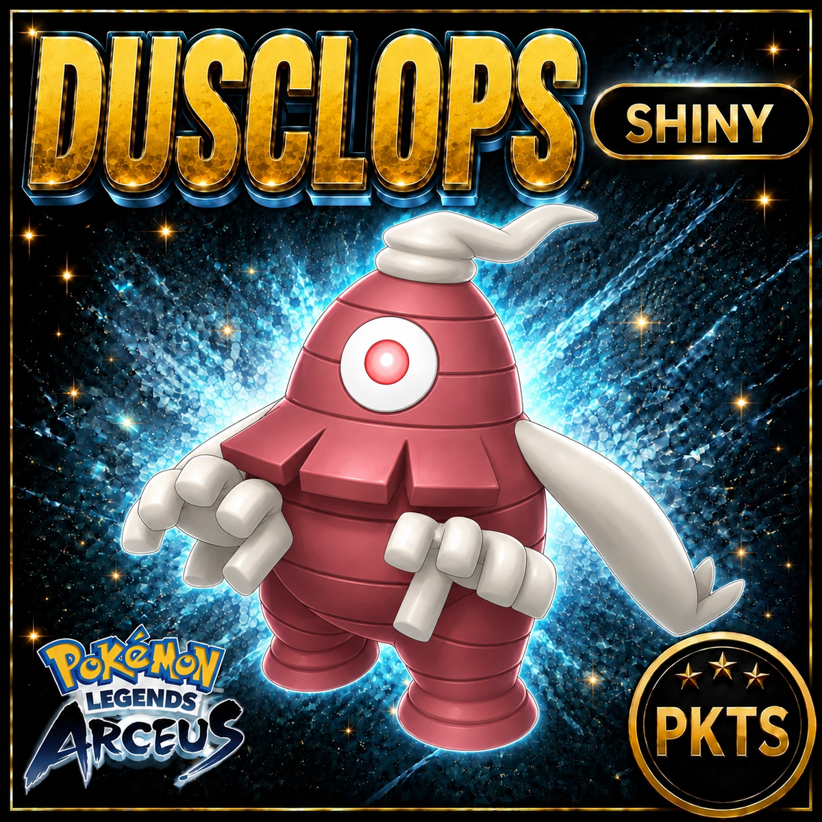 Shiny Alpha Dusclops Pokémon Legends Arceus - PKTS