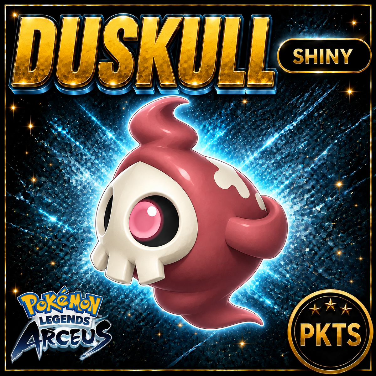 Shiny Alpha Duskull Pokémon Legends Arceus - PKTS