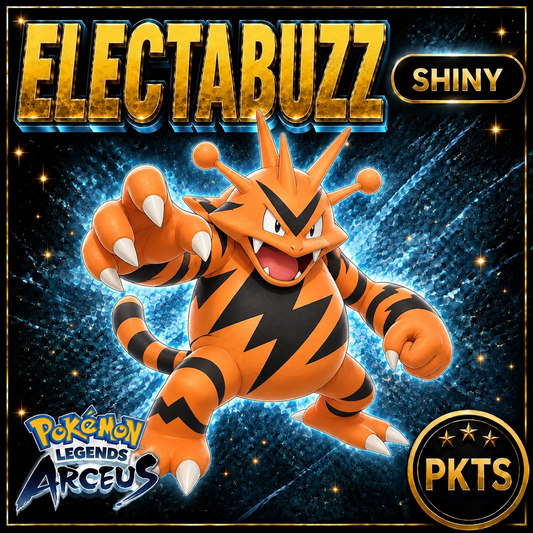 Shiny Electabuzz Pokémon Legends Arceus - PKTS