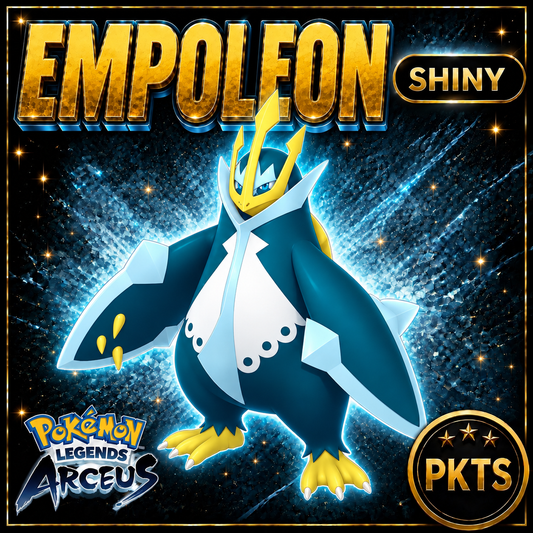 Shiny Empoleon Pokémon Legends Arceus - PKTS
