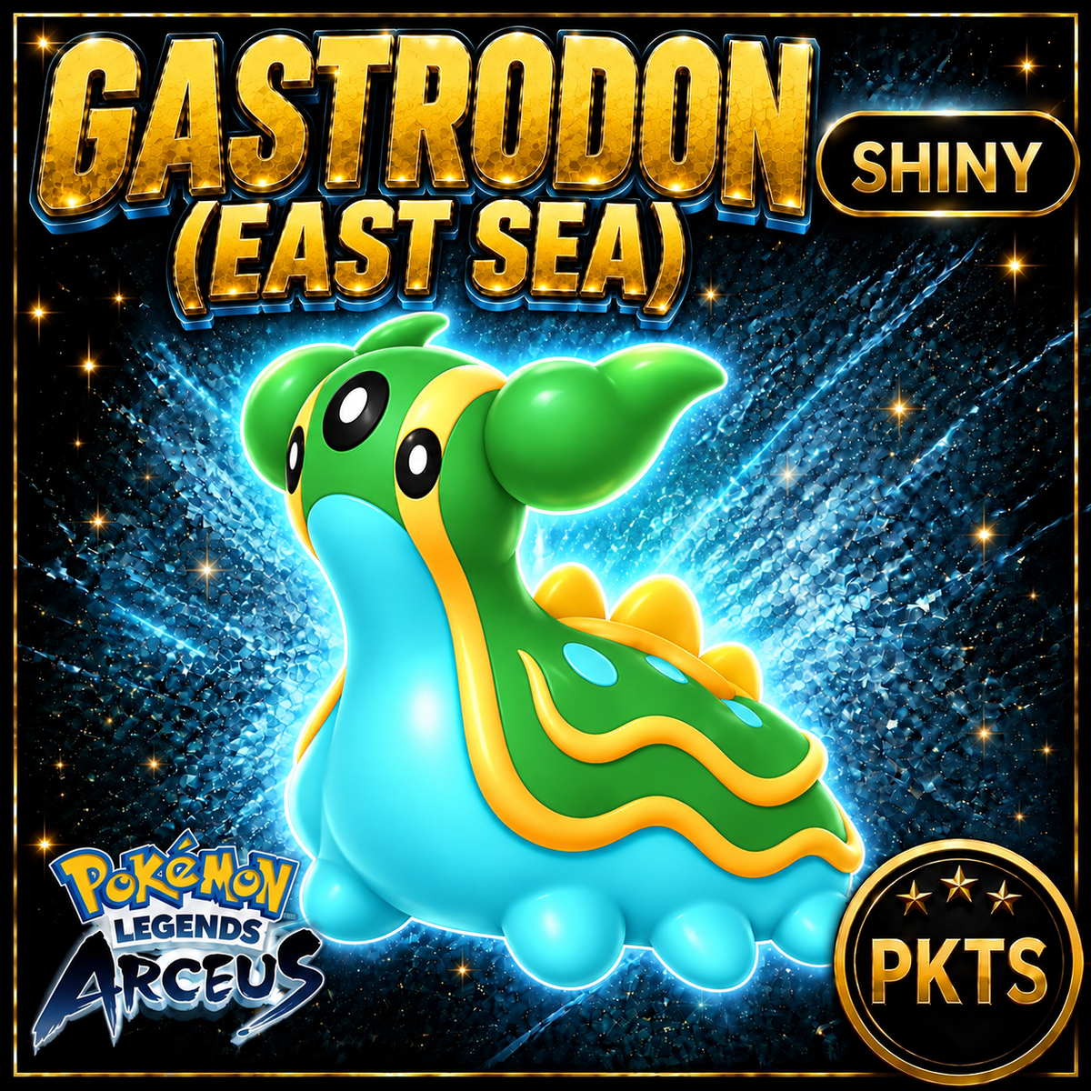 Shiny Gastrodon (East Sea) Pokémon Legends Arceus - PKTS