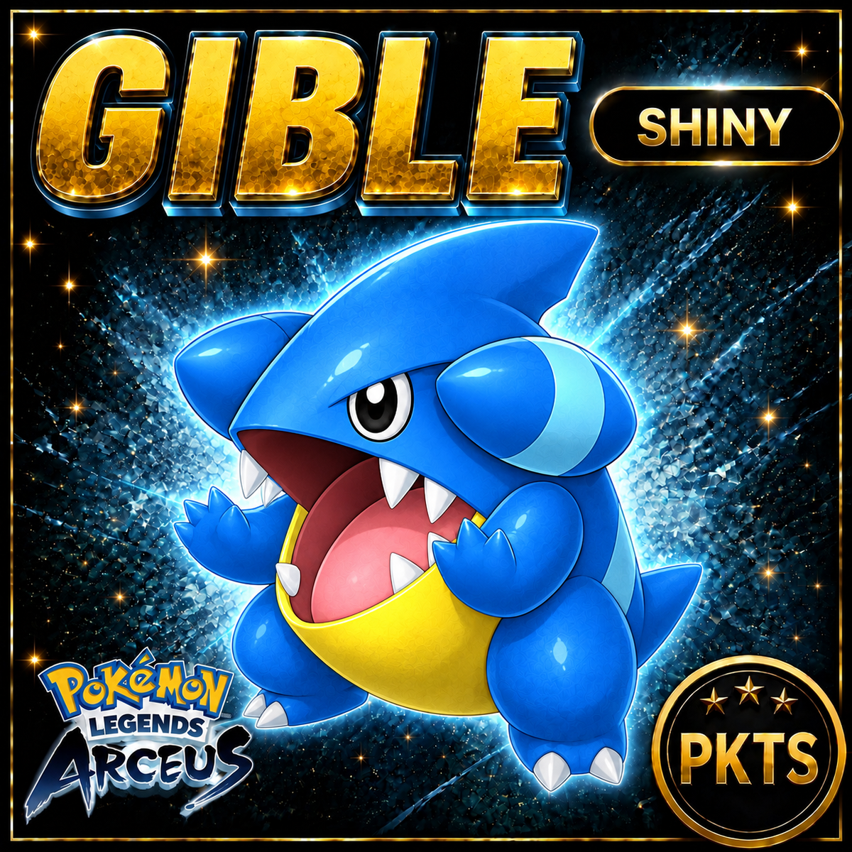 Shiny Gible Pokémon Legends Arceus - PKTS