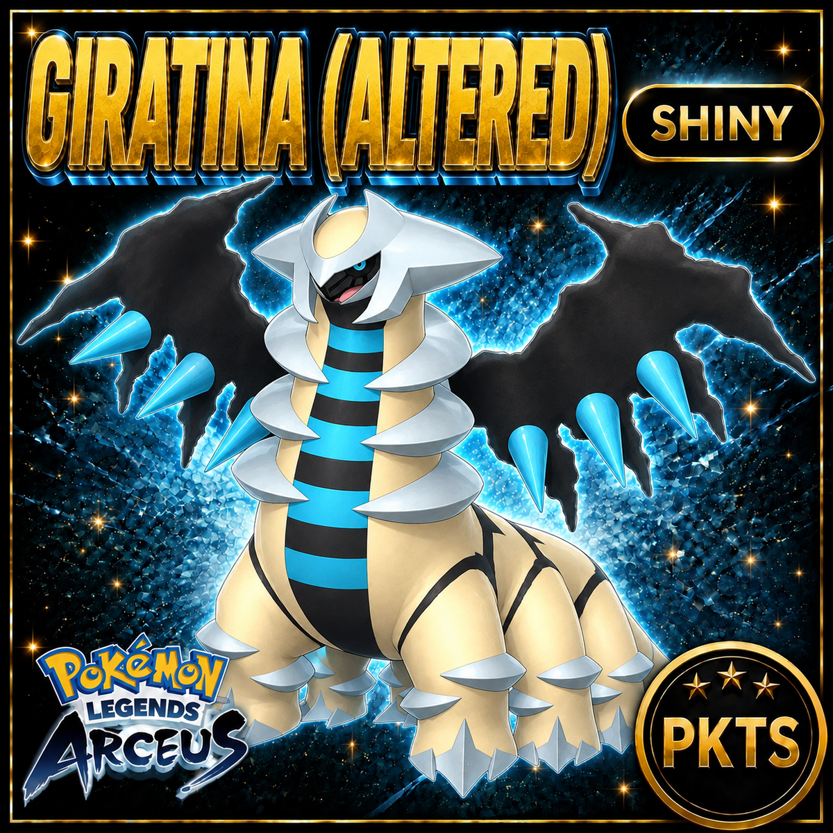 Shiny Giratina (Altered) Pokémon Legends Arceus - PKTS