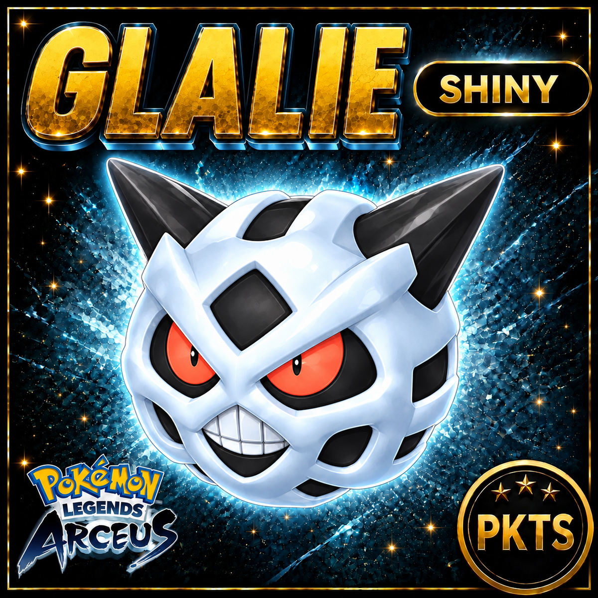 Shiny Glalie Pokémon Legends Arceus - PKTS