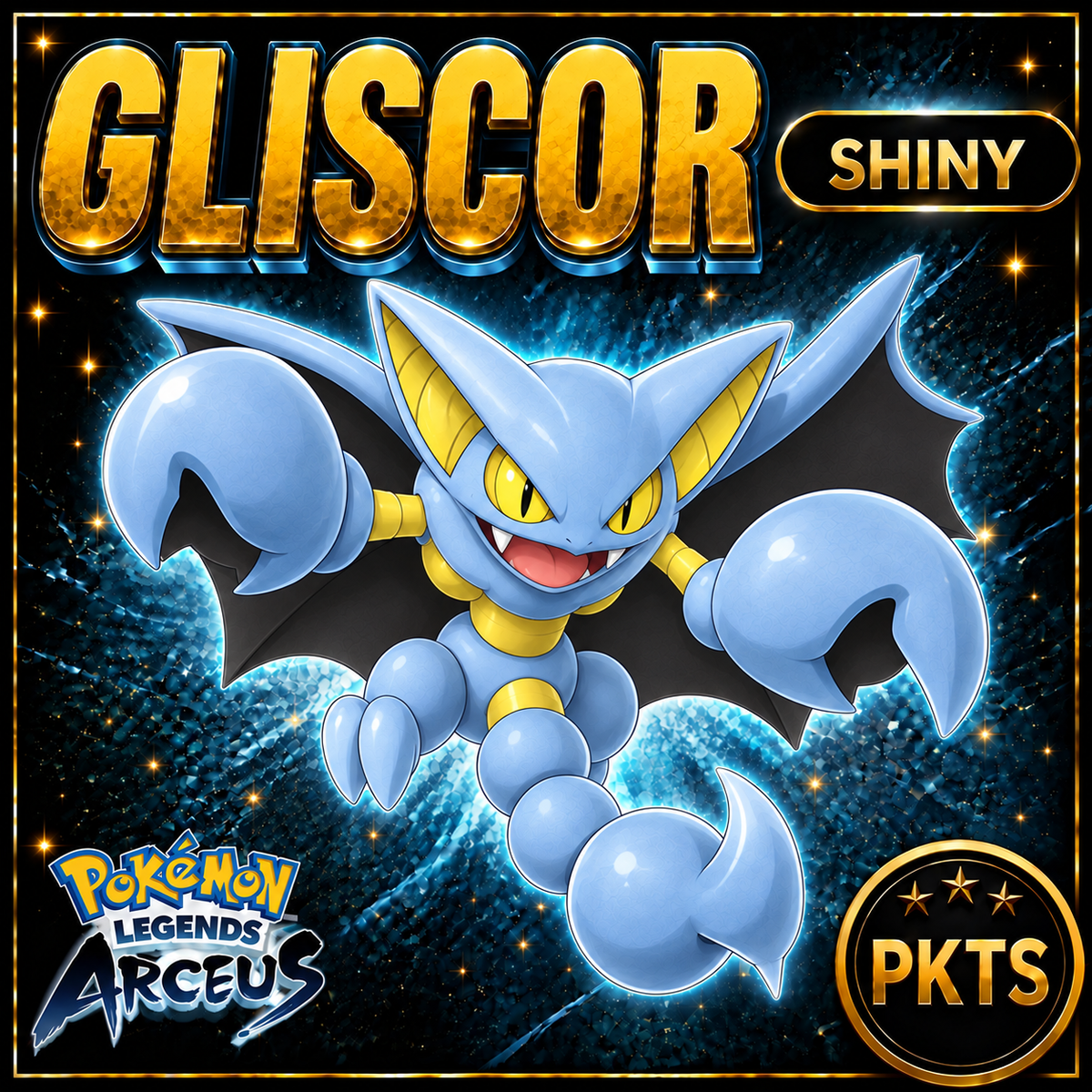 Shiny Gliscor Pokémon Legends Arceus - PKTS