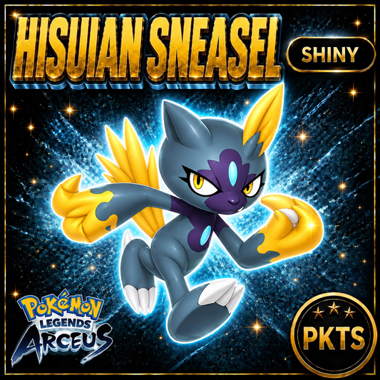 Shiny Hisuian Sneasel Pokémon Legends Arceus - PKTS