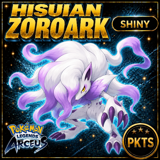 Shiny Hisuian Zoroark Pokémon Legends Arceus - PKTS