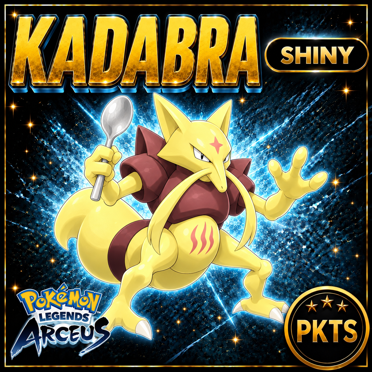 Shiny Alpha Kadabra Pokémon Legends Arceus - PKTS