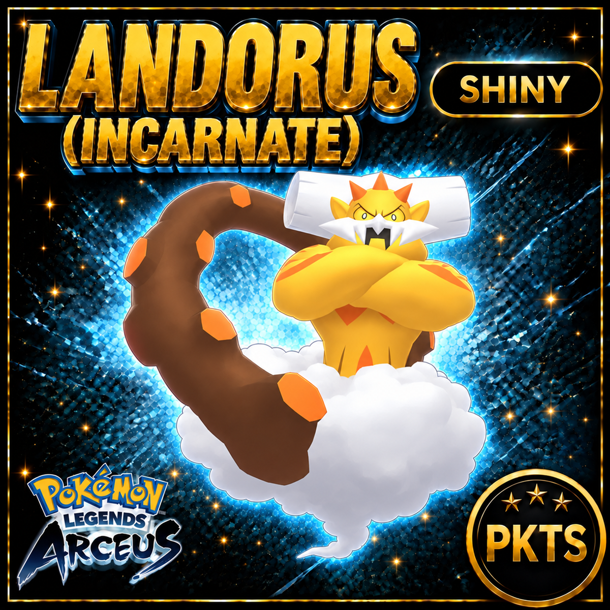 Shiny Landorus (Incarnate) Pokémon Legends Arceus - PKTS