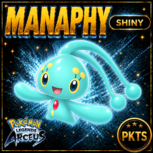 Shiny Manaphy Pokémon Legends Arceus - PKTS