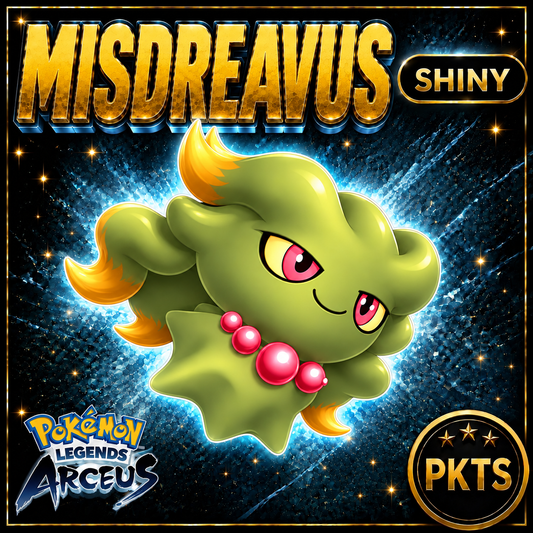 Shiny Misdreavus Pokémon Legends Arceus - PKTS