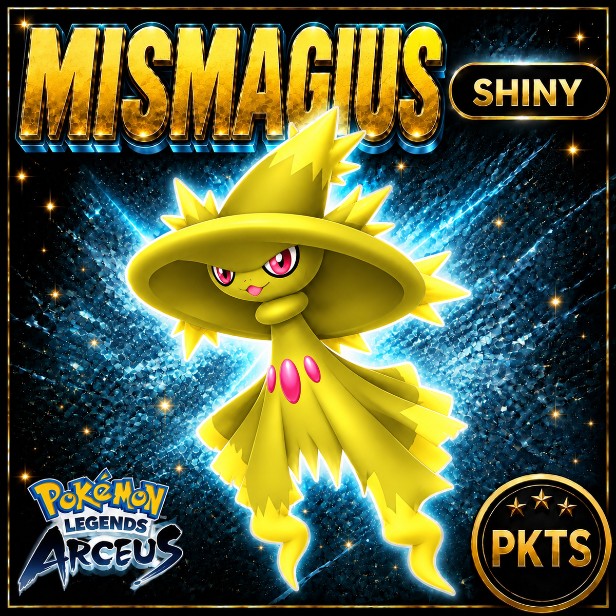 Shiny Mismagius Pokémon Legends Arceus - PKTS