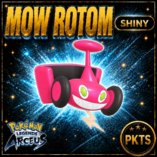 Shiny Alpha Mow Rotom Pokémon Legends Arceus - PKTS