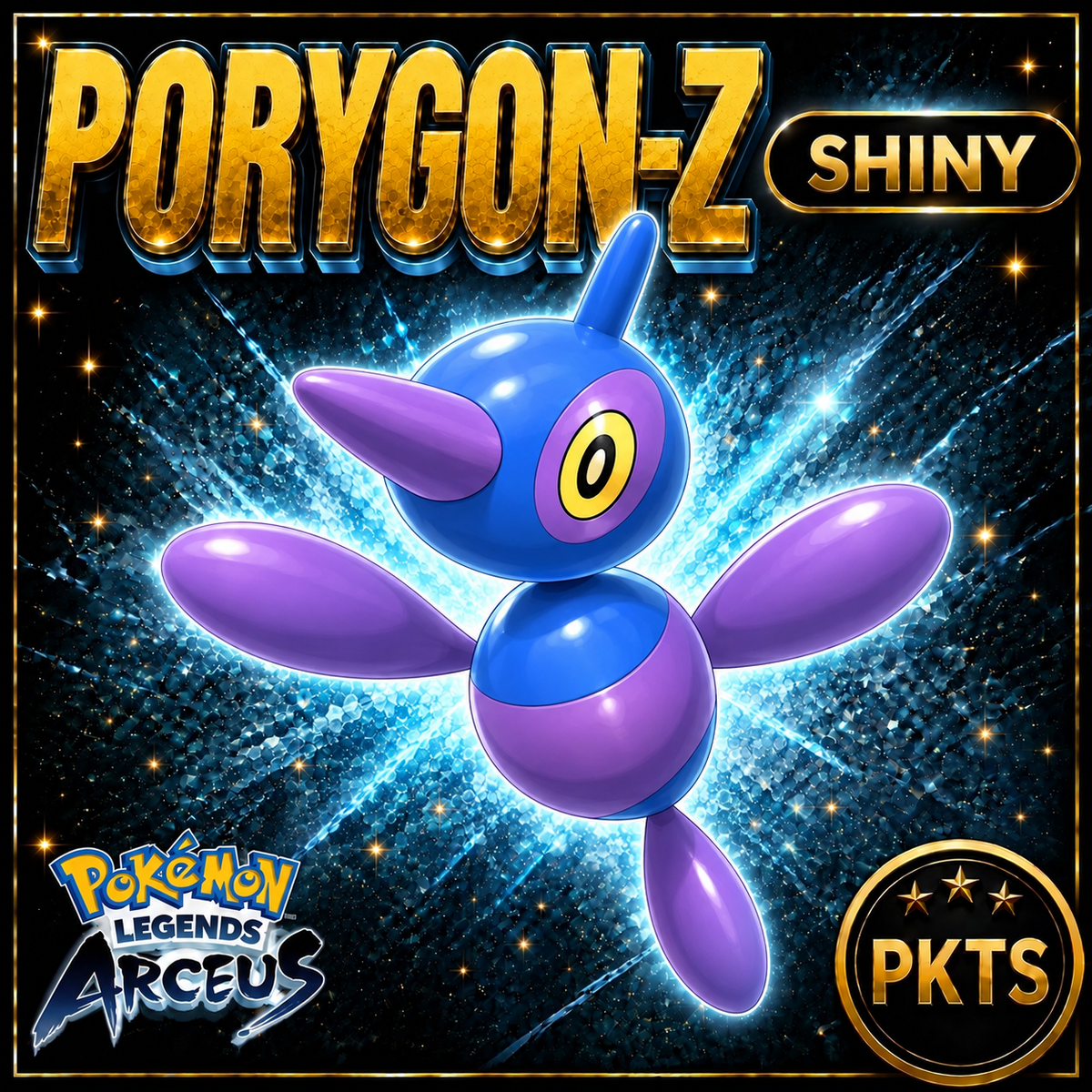 Shiny Alpha Porygon-Z Pokémon Legends Arceus - PKTS