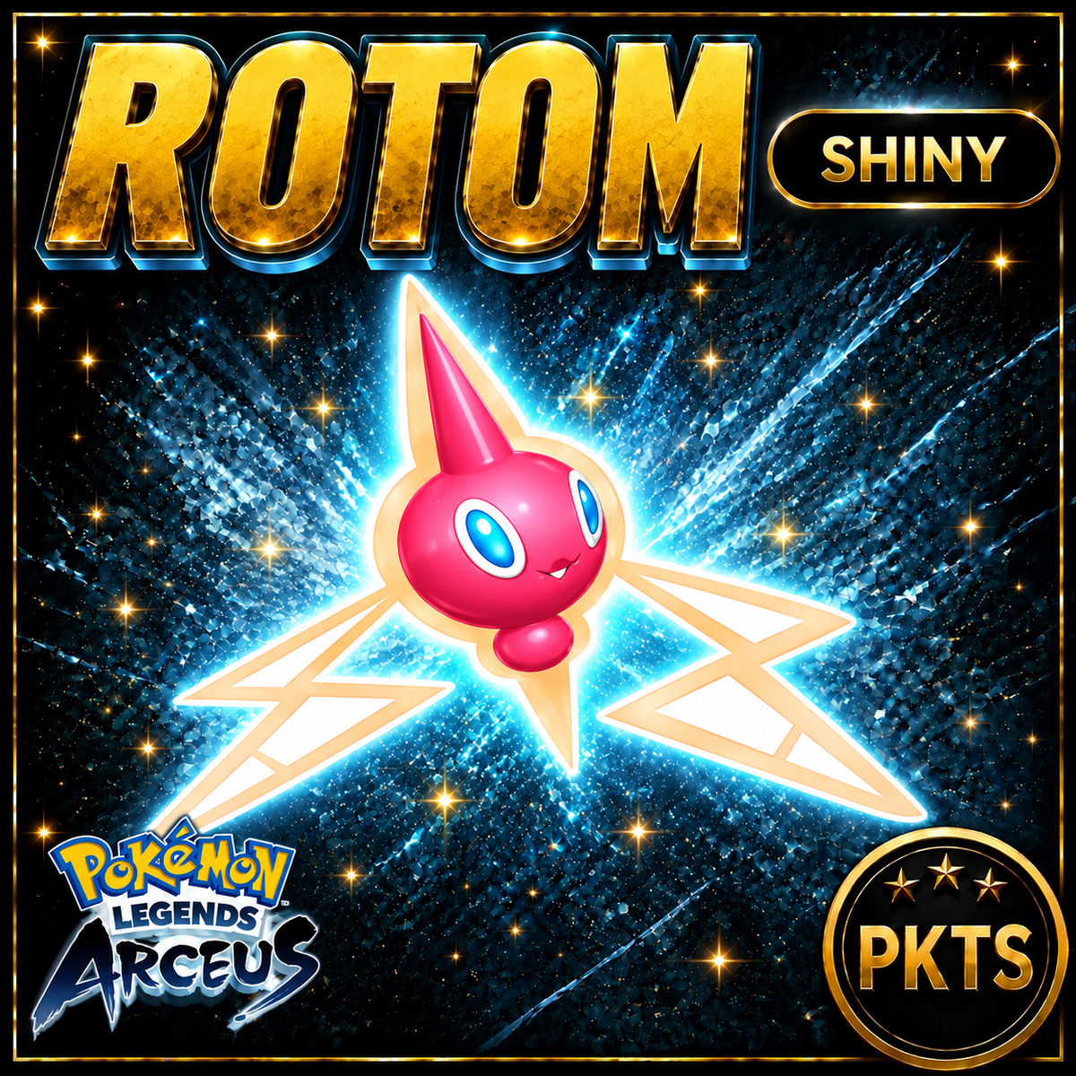 Shiny Rotom Pokémon Legends Arceus - PKTS